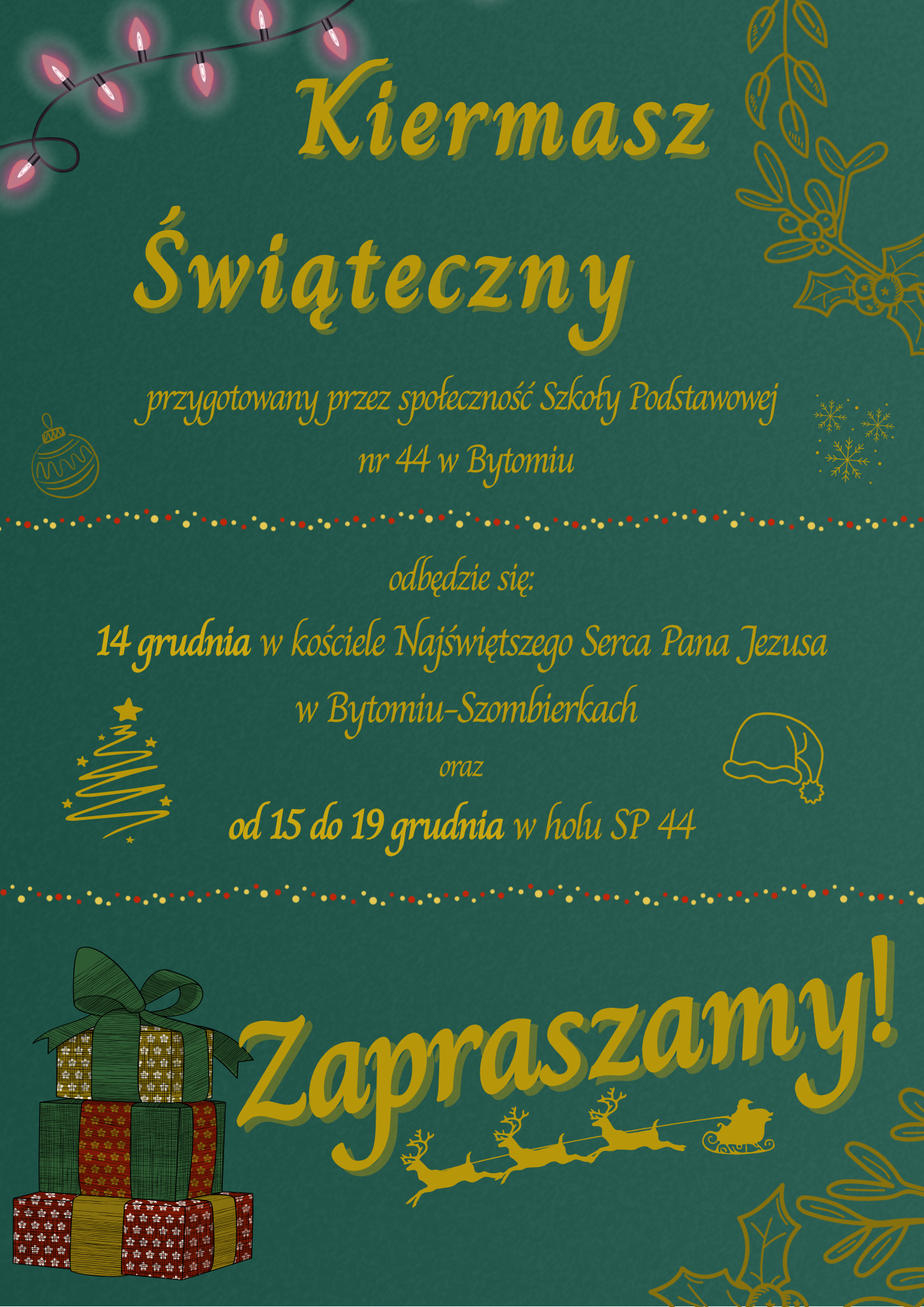 To już w najbliższą niedzielę!